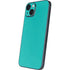Aqua Blue Blue Solid iPhone 14 Plus Skin